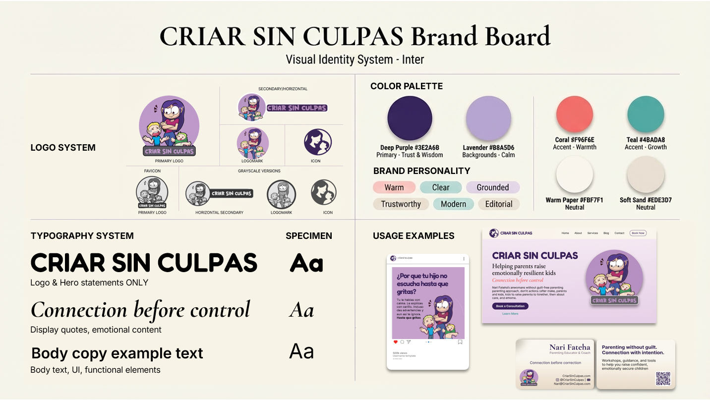 CSC Brand Board — Visual Identity System